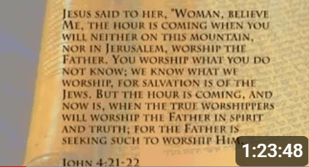 A bible verse is displayed in the background.