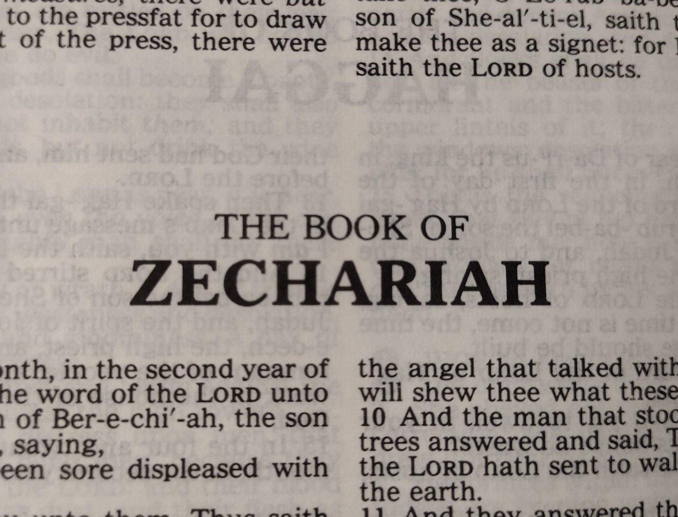 Book of Zechariah