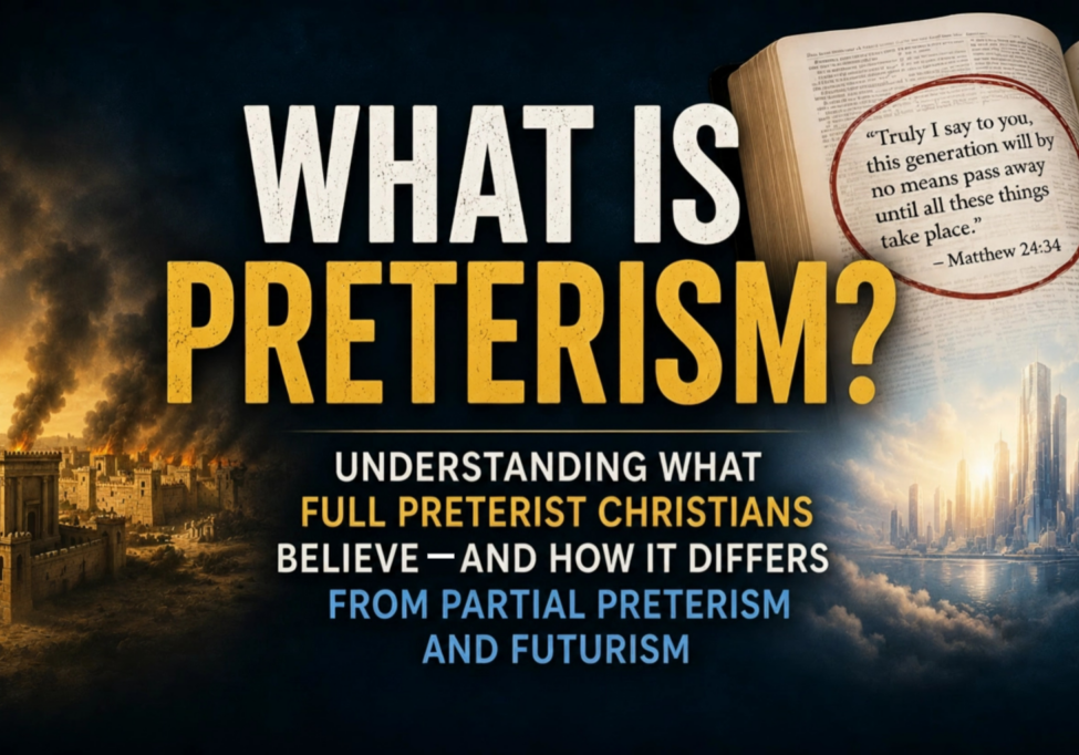 What is Preterism? Understand the differences between full preterists, partial preterists, and futurists.