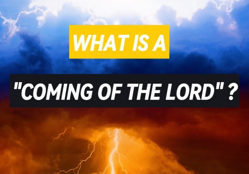 What is a Coming of the Lord - website photo
